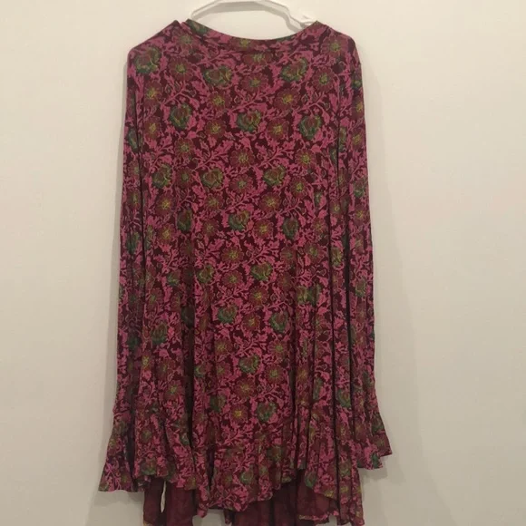 Free People NWT ($108 retail!) Olivia Printed Tunic Top/Dress 🌺 - Picture 10 of 10